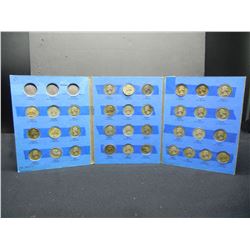 (34) Silver Washington Quarters in Album Incorrect Dates in Slots