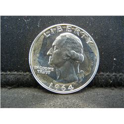 1964 Gem Proof Silver Quarter