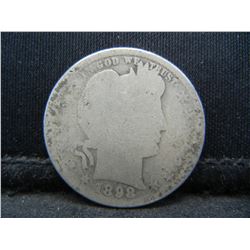 1898 Barber Quarter