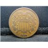 Image 1 : 1868 Two Cent Piece F+