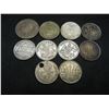 Image 1 : (10) Silver Foreign Coins