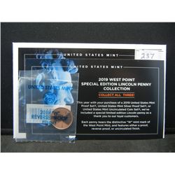 2019 W Lincoln Cent Reverse Proof in OGP
