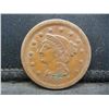 Image 1 : 1853 Large Cent XF/AU Nice