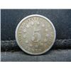 Image 2 : 1876 Shield Nickel Semi Key Date