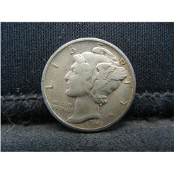 1945 Micro S Mercury Dime