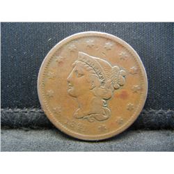 1841 Large Cent VF Semi Key Date