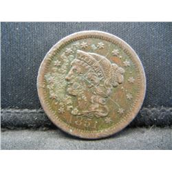 1851 Large Cent