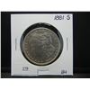 Image 3 : 1881 S Morgan Dollar CH BU