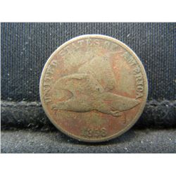 1858 Flying Eagle Cent