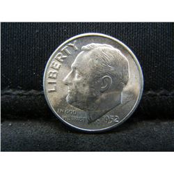 1952-S United States Roosevelt Silver Dime