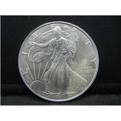 1996 United States 1 Troy Oz. .999 Silver American Eagle