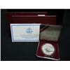 Image 1 : 1999 United States Dolly Madison Proof Silver Dollar in Original Packaging