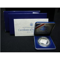 1987 United States Constitution Proof Silver Dollar in Original Packaging
