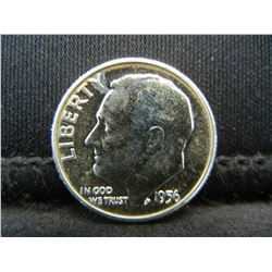 1956 United States Proof Roosevelt Silver Dime