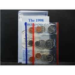 1998 United States Uncirculated P & D Mint Set in Original Packaging
