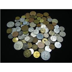 1 Lb. World Coins - Various Countries and Dates