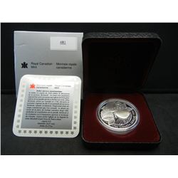 1996 Canada Silver Dollar Celebrating McIntosh Apple in Original Packaging