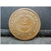 Image 2 : 1864 United States Two 2 Cent Piece - Civil War Date