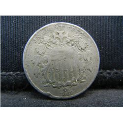 1869 United States Shield Nickel