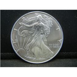 1996 United States 1 Troy Oz. .999 Silver American Eagle