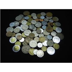 1 Lb. World Coins - Various Countries and Dates