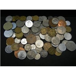 1 Lb. World Coins - Various Countries and Dates