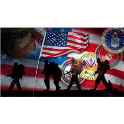 US Flag Flown during US Special Forces mission in Middle East