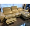 Image 2 : WHITE TUFTED LEATHER GAS LIFT JEWEL ACCENTED SWIVEL CHAIR