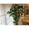 Image 2 : ASSORTED DECOR ITEMS IN AREA INC. FAUX PLANTS, CANDLE HOLDERS, AND STUFFED BEARS