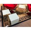 Image 1 : SET OF 3 FROSTED GLASS MODERN STYLE END TABLES