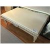 Image 1 : TRADITIONAL DESIGN STONE TOP COFFEE TABLE, 4.5’ X 3’