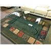 Image 1 : 4’ X 2’ CURVED GLASS MODERN DESIGN COFFEE TABLE, RP: $1,999