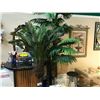 Image 1 : LOT OF ASSORTED POTTED FAUX PALM TREES