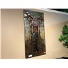 Image 1 : METAL MOTORCYCLE WALL ART, 5’ X 2’, RP: $1,999