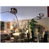 Image 1 : MODERN STAINLESS STEEL 3 HEAD ARC FLOOR LAMP