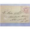 Image 1 : 1800s London Original Postmarked Handwritten Envelope with Letter