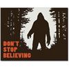 Image 1 : Decorative Metal Pub Bar Sign, Bigfoot Creature