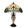 Image 1 : Tiffany-style Victorian Table Lamp