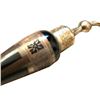 Image 3 : c1920's DeVilbiis Ebony Glass & Silver Overlay Perfume Atomizer