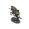 Image 10 : After Remington, Native American Bronze Sculpture "Cheyenne"