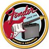 Image 1 : Fender Guitar Round Decorative Pub Bar Sign