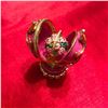 Image 2 : Spring Flowers Russian Faberge Inspired Egg