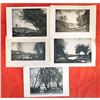 Image 1 : Vintage c.1920â€™s Half-tone Prints, Perry Pictures, Corot Landscapes