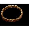Image 2 : Vintage Fuchsia Pink Crystal Flower Stretch Bracelet