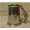 Image 5 : Vintage English Pewter Flintlock Pistol Handled Tankard