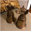 Image 2 : Silverplate Hunting Dogs, Hounds Stirrup Cups LIquor Drinking Goblets