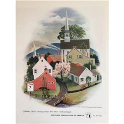 1948 Container Corporation Connecticut Ad