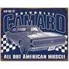 Image 1 : Vintage-style 1967 Muscle Car Camaro Garage Pub Bar Sign