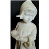 Image 6 : Late 19thc Signed Pochini, Alabaster Child Statue