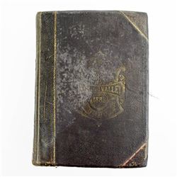 Antique 19thc Americana Ohio History Book